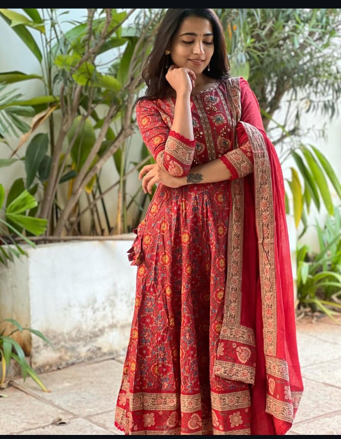 Embroidered Ethnic Suit Set
